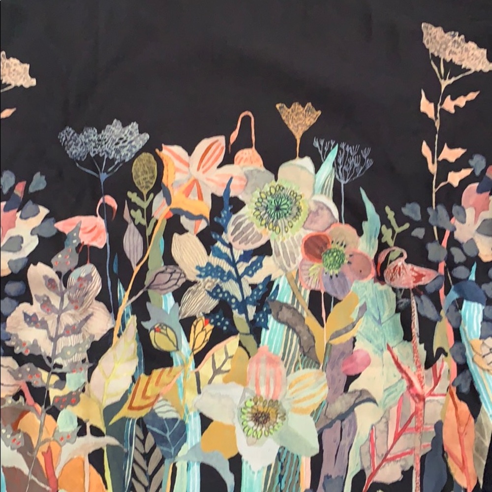 Watercolor print top